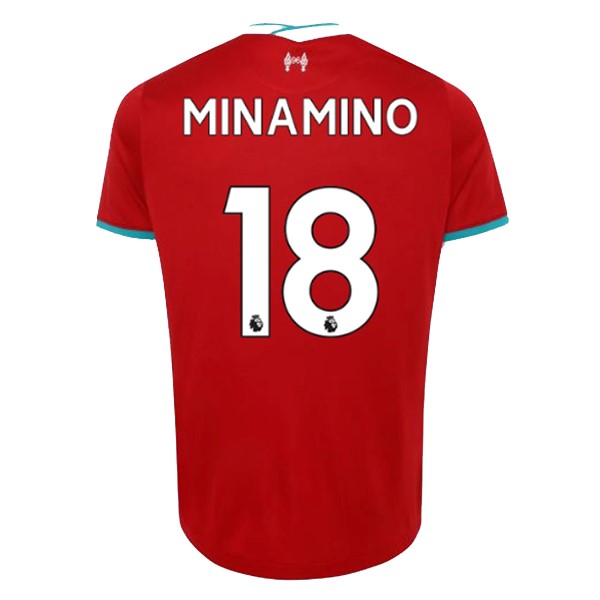 Camiseta Liverpool NO.18 Minamino Primera equipo 2020-2021 Rojo